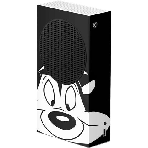Looney Tunes Pepe Le Pew Xbox Series S Console Skin